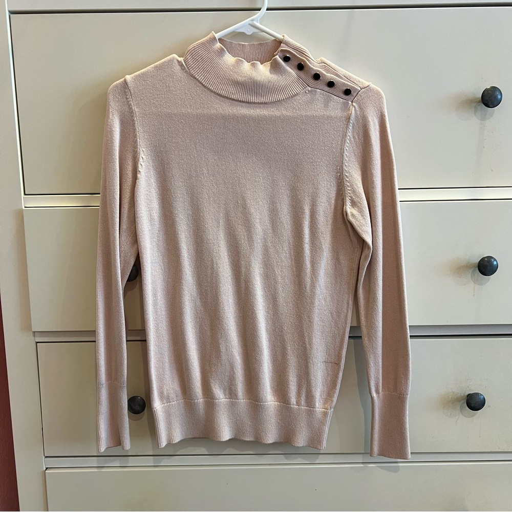 Ann Taylor Sweater in baby pink